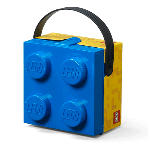 LEGO Storage Caixa Arrumação com Alça Azul