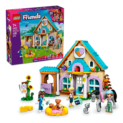 LEGO 42651 Friends Clínica Veterinária para Cavalos e Animais de Estimação