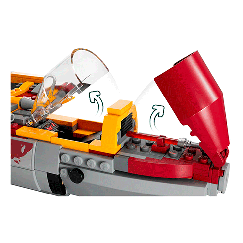 LEGO 75364 Star Wars New Republic E-Wing vs Starfighter de Shin Hati