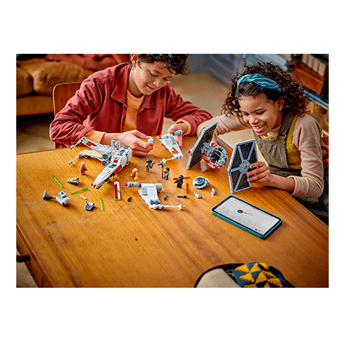 LEGO 75393 Star Wars Combinação de TIE Fighter e X-Wing