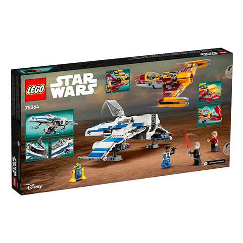 LEGO 75364 Star Wars New Republic E-Wing vs Starfighter de Shin Hati