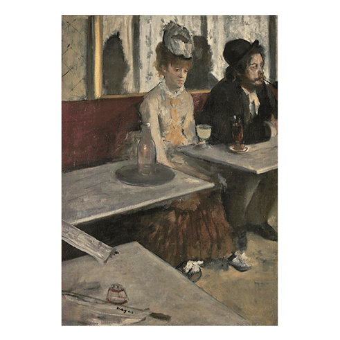 CLEMENTONI 39974 Puzzle 1000 Pcs Degas - Dans Un Café