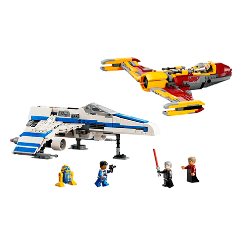LEGO 75364 Star Wars New Republic E-Wing vs Starfighter de Shin Hati