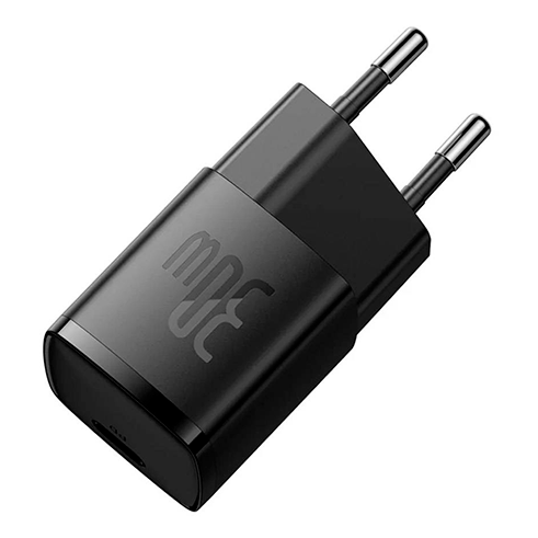BASEUS Carregador Cube Pro Fast Charger 1C 30W USB-C Preto