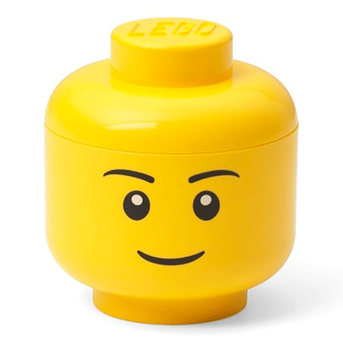 LEGO Storage Cabeça Arrumação Mini Boy