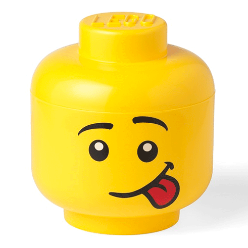 LEGO Storage Cabeça Arrumação Grande Silly