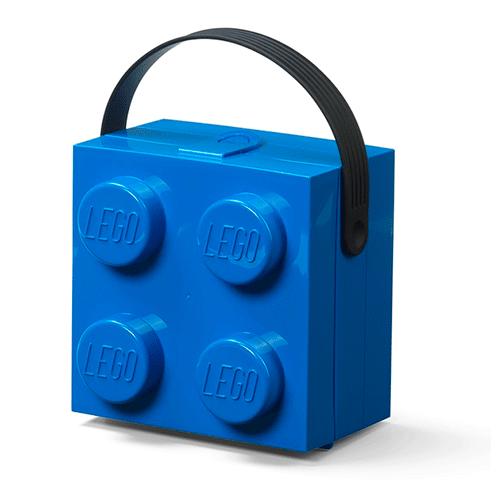 LEGO Storage Caixa Arrumação com Alça Azul