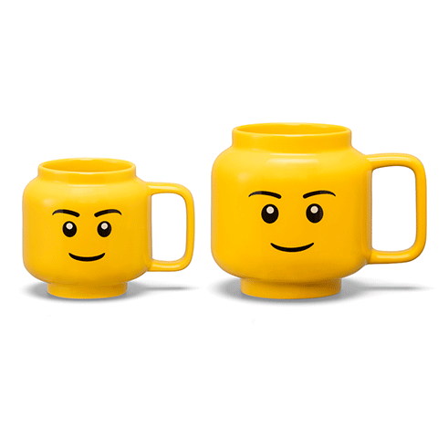 LEGO Storage Caneca Cerâmica Grande 530ml Happy Boy