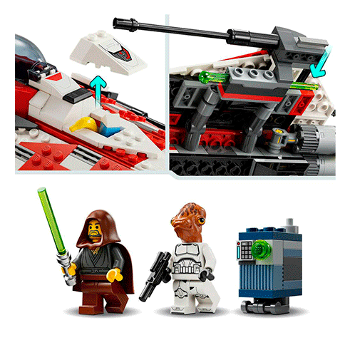 LEGO 75388 Star Wars Starfighter de Jedi Bob