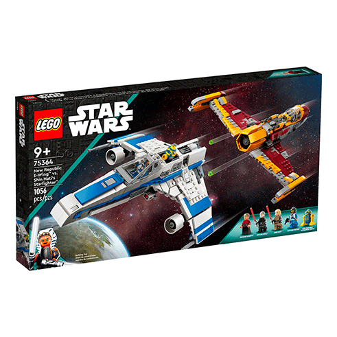 LEGO 75364 Star Wars New Republic E-Wing vs Starfighter de Shin Hati
