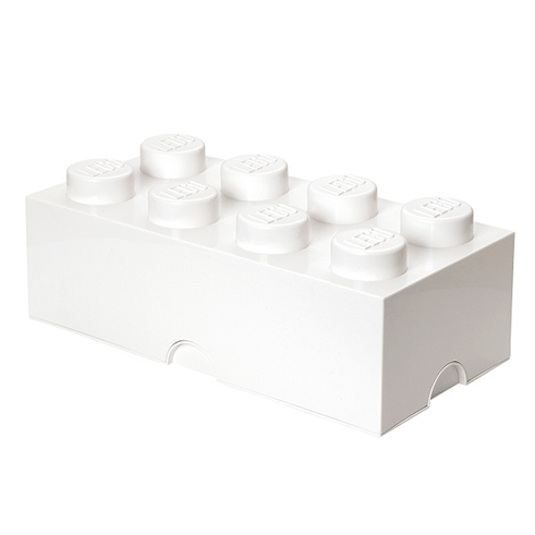 LEGO Storage Caixa Arrumação Brick 8 Branco