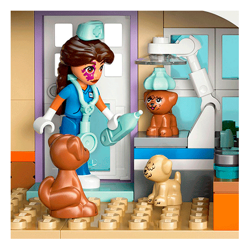 LEGO 42651 Friends Clínica Veterinária para Cavalos e Animais de Estimação