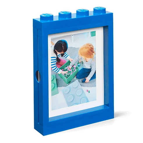 LEGO Storage Moldura Fotografia Azul