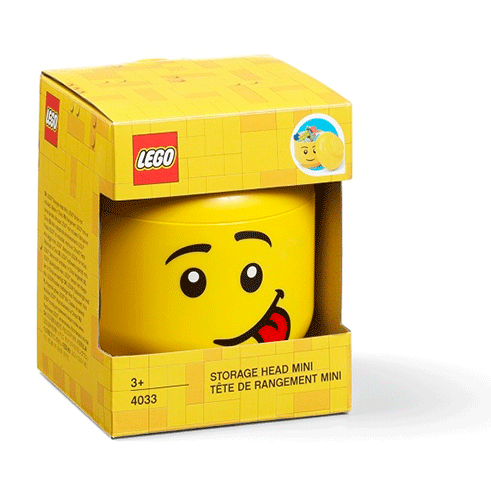 LEGO Storage Cabeça Arrumação Mini Silly