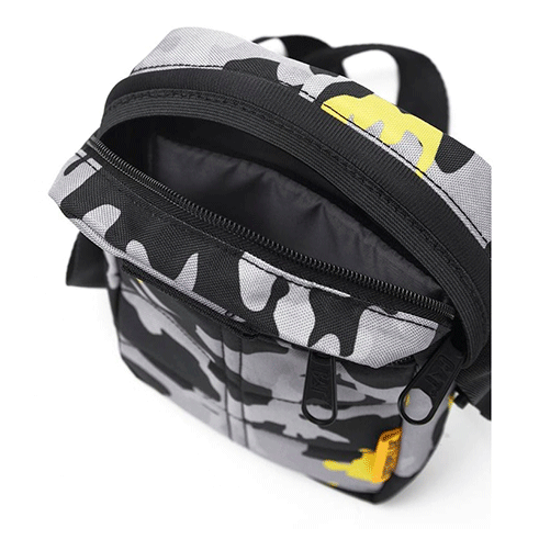 CAT 84059-634 Bolsa Tiracolo Rodney Preto/Cinza Camouflage