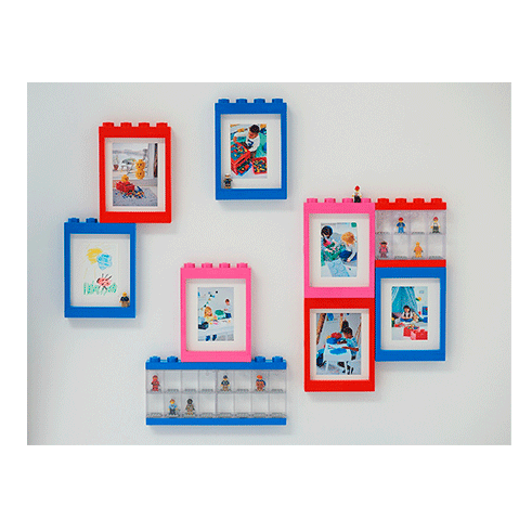 LEGO Storage Moldura Fotografia Azul