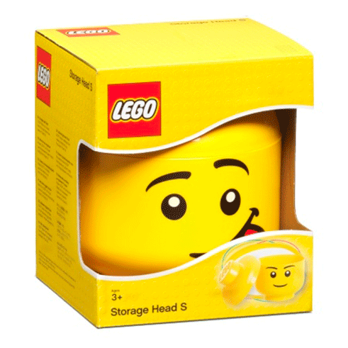 LEGO Storage Cabeça Arrumação Pequeno Silly