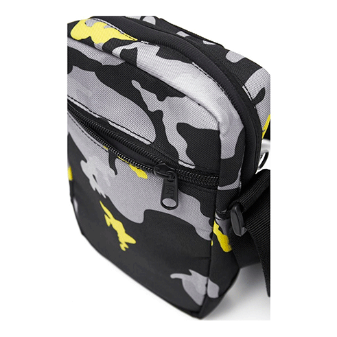CAT 84059-634 Bolsa Tiracolo Rodney Preto/Cinza Camouflage