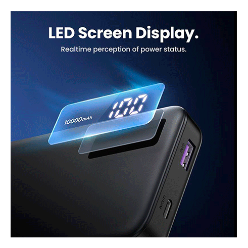 UGREEN PB311 Powerbank Fast Charging 10000mAh 20W Preto