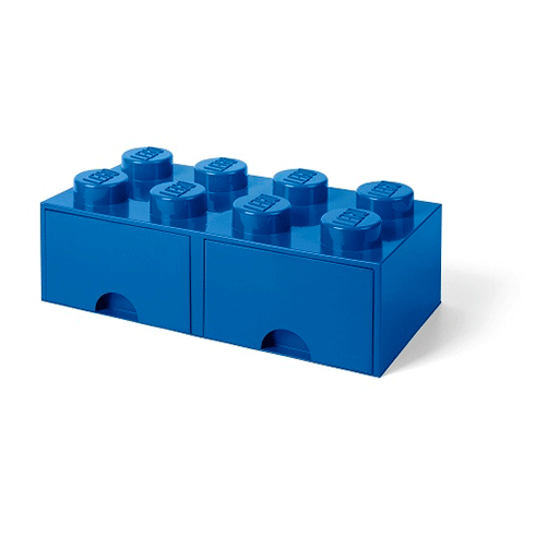 LEGO Storage Gaveta Arrumação Brick 8 Azul