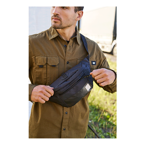 CAT 84567-01 Bolsa Cintura Core X Ataturk Preto