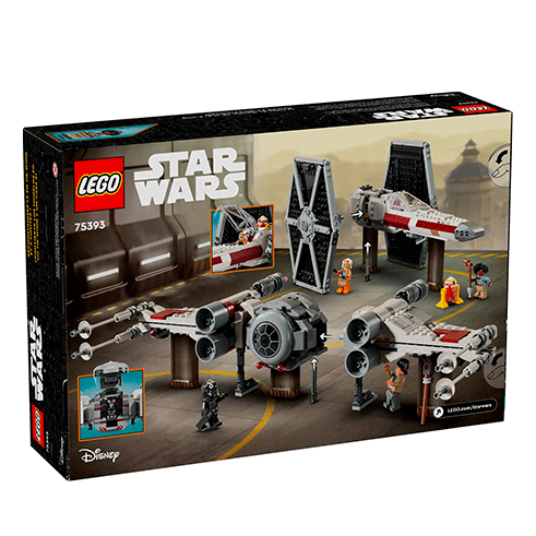 LEGO 75393 Star Wars Combinação de TIE Fighter e X-Wing