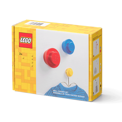 LEGO Storage Cabide Parede Classic (Conj. 3)
