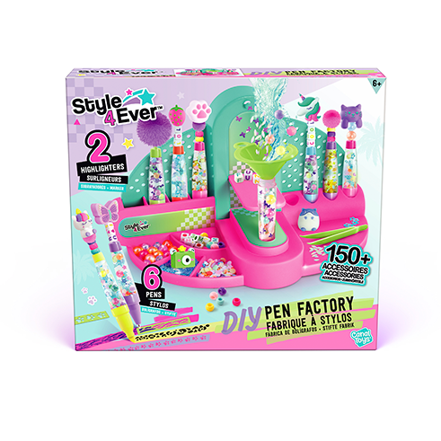 CANAL TOYS OFG306 Style 4 Ever Fábrica de Canetas 3 em 1
