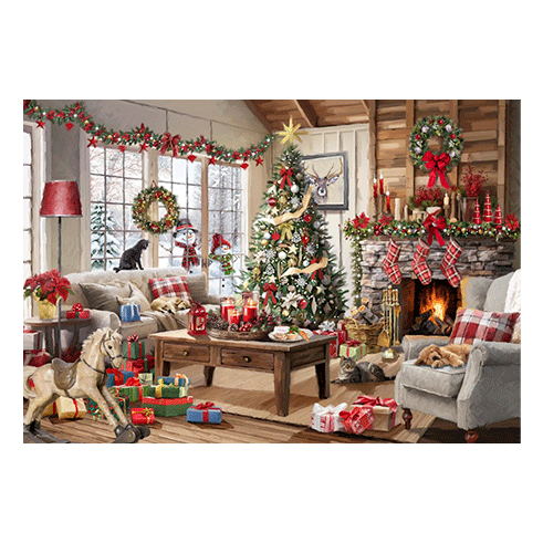 BLUEBIRD F-90964 Puzzle 1000 Pcs Cozy Christmas
