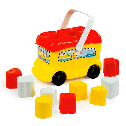 CLEMENTONI 14395 Baby Mickey Autocarro Formas e Cores