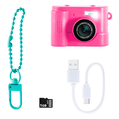 CANAL TOYS CLK050 Creator Mini Câmara Digital Compact Rosa