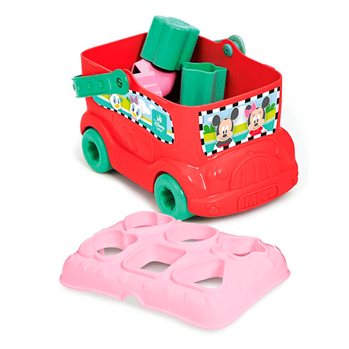 CLEMENTONI Baby Minnie Autocarro Formas e Cores