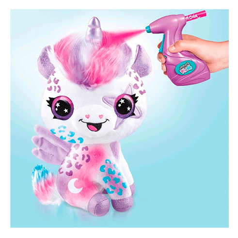 CANAL TOYS OFG274 Airbrush Peluche Pinta o Teu Unicórnio