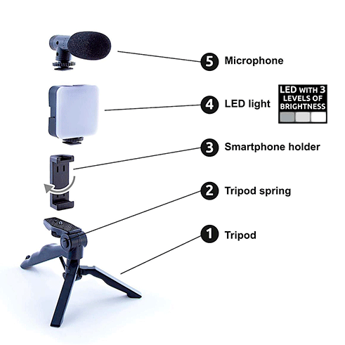 CANAL TOYS INF033 Creator Studio Kit Podcast Vlogging