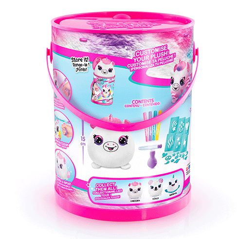 CANAL TOYS OFG266 Airbrush Peluche Pinta a Tua Mascote Unicorn