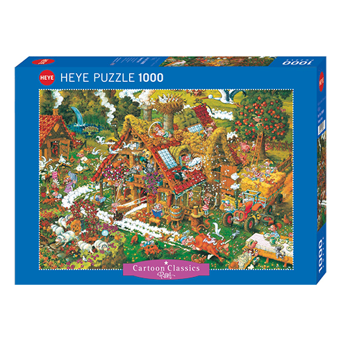 HEYE 29989 Puzzle 1000 Pcs Ryba - Funny Farm