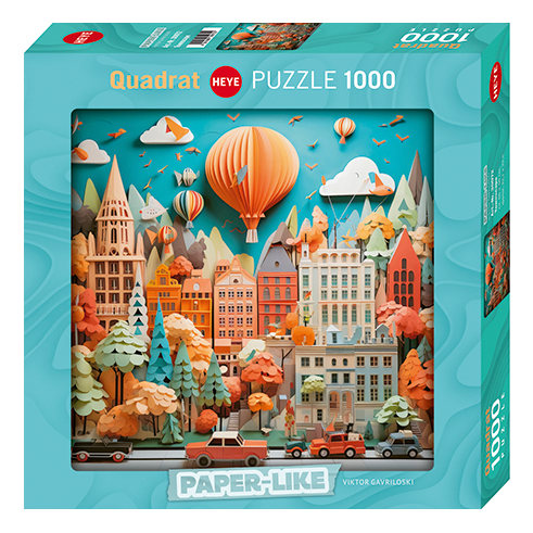 HEYE 30072 Puzzle 1000 Pcs Gavriloski - Townscape