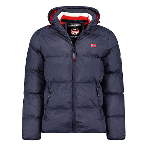 GEOGRAPHICAL NORWAY WY4480H/GN ANCELO Casaco Acolchoado Capuz Azul Navy