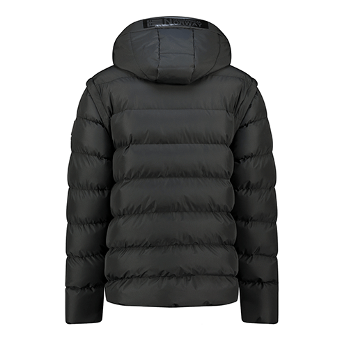 GEOGRAPHICAL NORWAY WZ8152H/GN BADAMO Casaco Acolchoado Capuz Preto