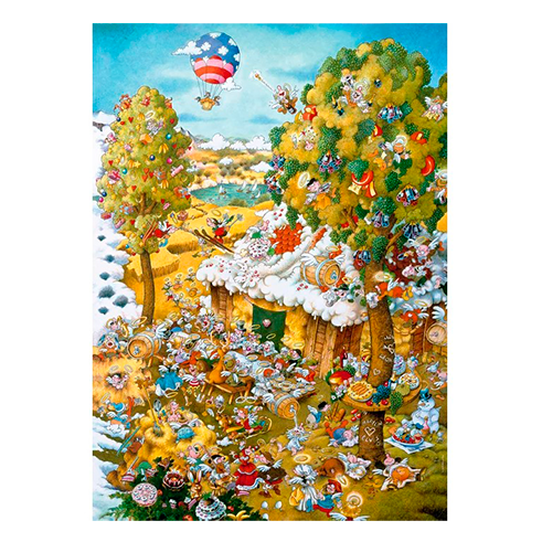 HEYE 29962 Puzzle 1000 Pcs Ryba - Paradise In Summer
