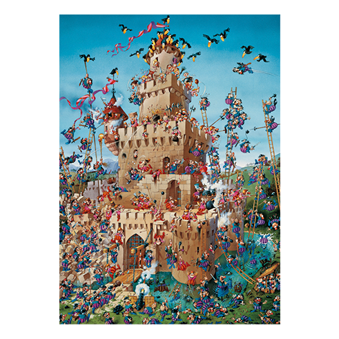 HEYE 30051 Puzzle 1000 Pcs Loup - Wanted! Safecracker Suzie