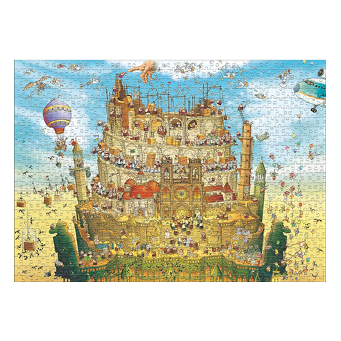 HEYE 30014 Puzzle 2000 Pcs Degano - That's Life! High Above
