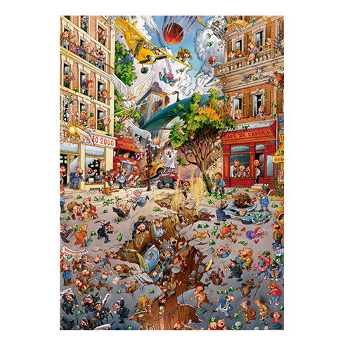 HEYE 29577 Puzzle 2000 Pcs Loup - Apocalypse