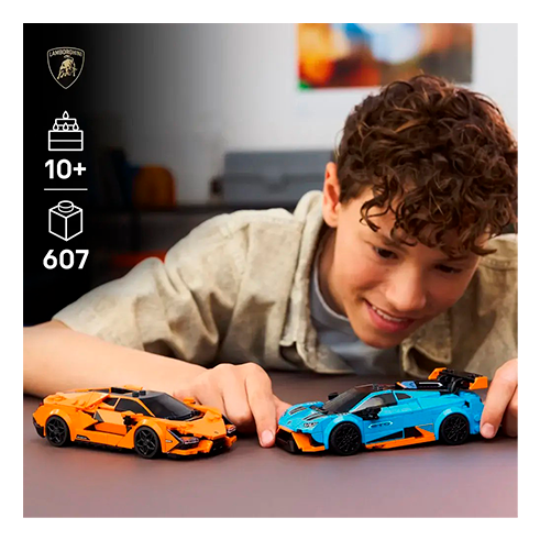 LEGO 77238 Speed Champions Lamborghini Revuelto e Huracán STO