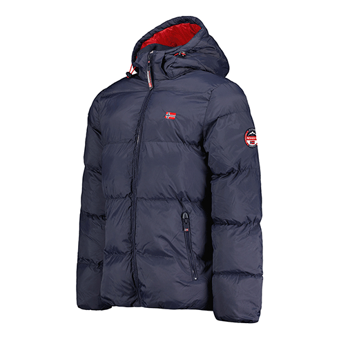 GEOGRAPHICAL NORWAY WY4480H/GN ANCELO Casaco Acolchoado Capuz Azul Navy