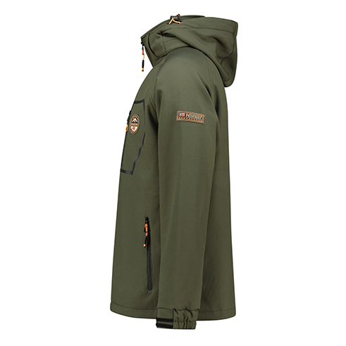GEOGRAPHICAL NORWAY SZ7521H/GN TAKABLE Casaco Softshell Capuz Kaki