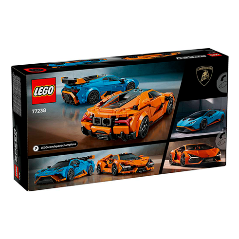 LEGO 77238 Speed Champions Lamborghini Revuelto e Huracán STO