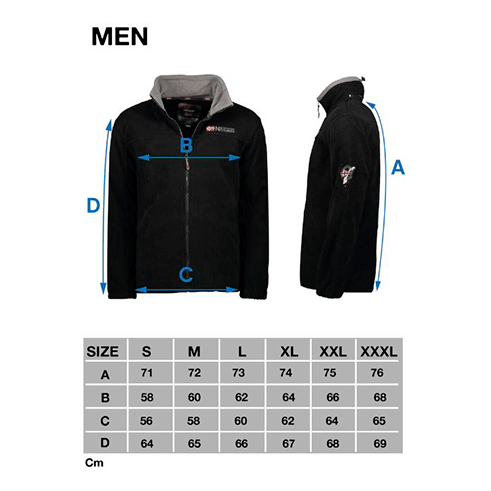 GEOGRAPHICAL NORWAY WZ4362H/GN TAMAZONIE Polar Fecho Preto