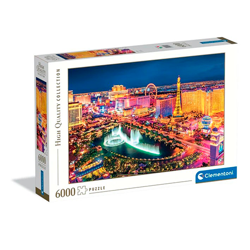 CLEMENTONI 36528 Puzzle 6000 Pcs HQ Collection Las Vegas