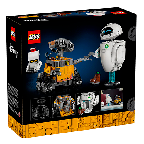 LEGO 43279 Disney Pixar Wall-E e Eve